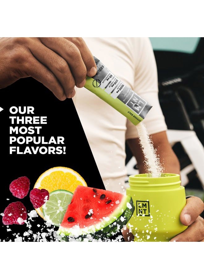 LMNT إلكتروليتات خالية من السكر - مجموعة متنوعة | مزيج مشروبات | 18 حبة - Image 3